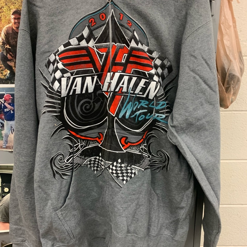 Official Van Halen Concert Tour Hoodie NWOT